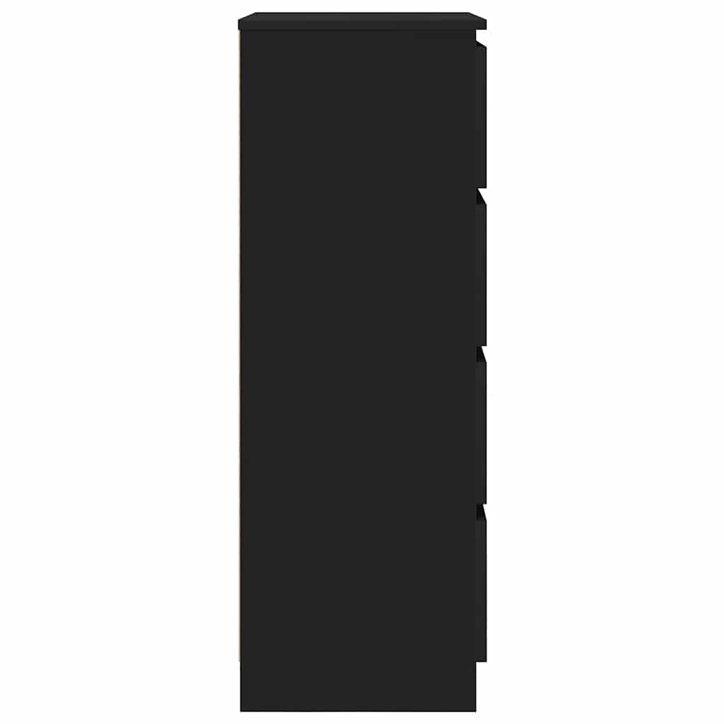 Sideboard Schwarz 60x35x98,5 cm Holzwerkstoff